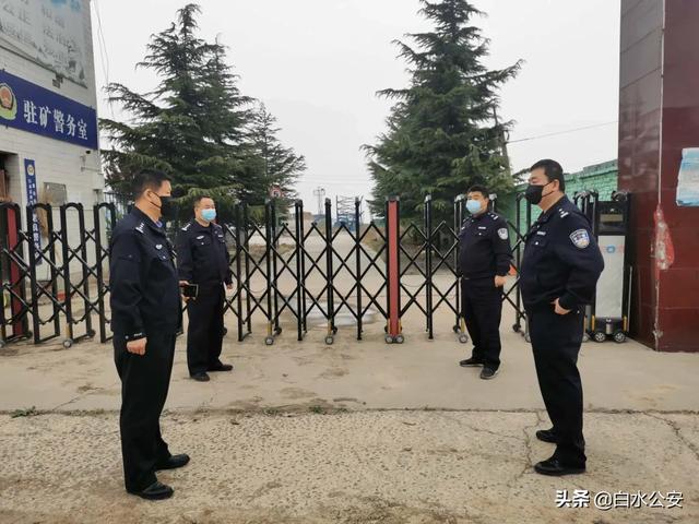 白水县公安局清明节前开展民爆及消防安全大检查