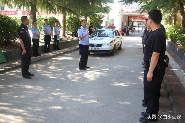 【实战大练兵系列】渭南市公安局警训处来白调研警务实战技能训练工作