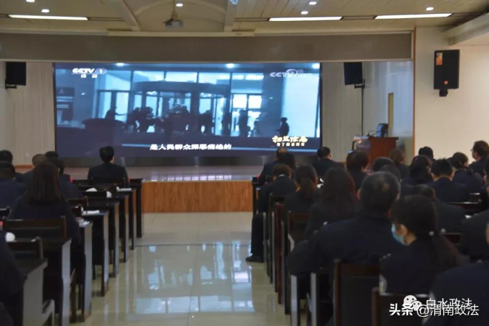 白水县召开政法队伍教育整顿第二次警示教育大会（图）